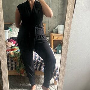Black jumpsuit